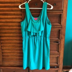 Teal dress